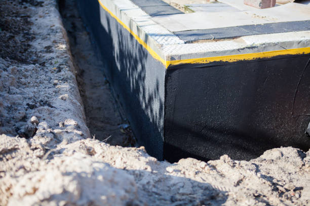 Residential Vapor Barrier Installation installation at a Leonardo, NJ home by SJ Waterproofing Pros